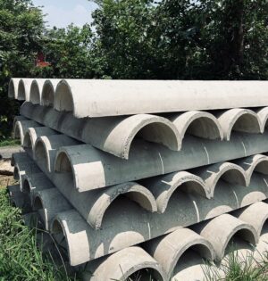 Hume pipe 300 mm Half Cut (2 Mtr)