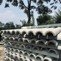RCC Spun Pipe 150 mm Half Cut (2 Mtr)