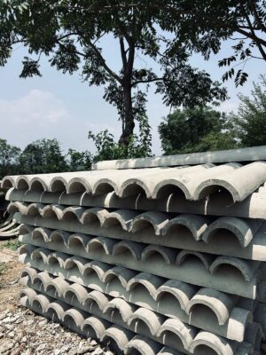 RCC Spun Pipe 150 mm Half Cut (2 Mtr)