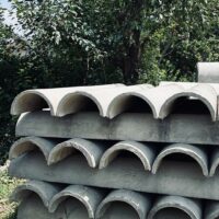 Hume pipe 250 mm Half Cut (2 Mtr)